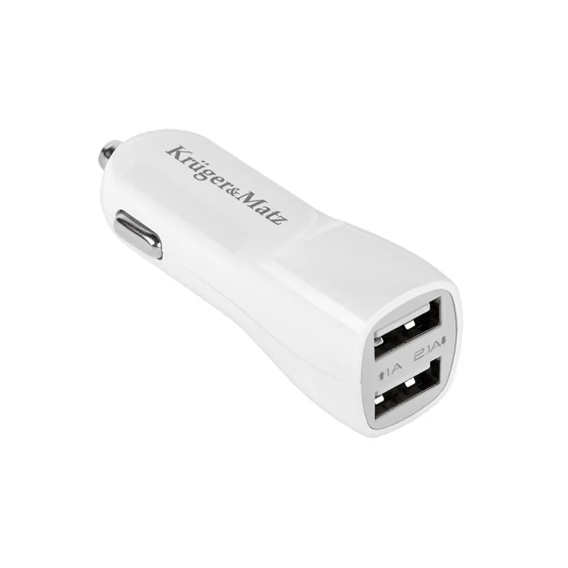Incarcator Auto USB Dual 2.1A si 1A K M