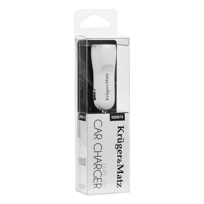 Incarcator Auto USB Dual 2.1A si 1A K M