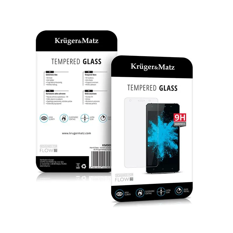 Folie Sticla Tempered Glass Flow 5+ Kruger Matz