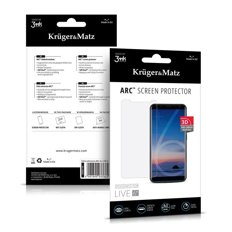 Folie Protectie Live 6+ Kruger Matz