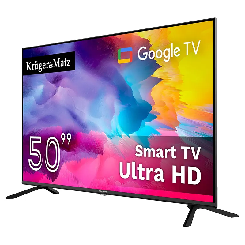 Google Smart TV 5.0 50 Inch 126CM H265 HEVC Kruger Matz