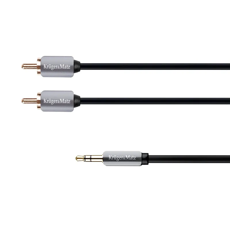 Cablu 3.5-2RCA 3.0M Kruger Matz