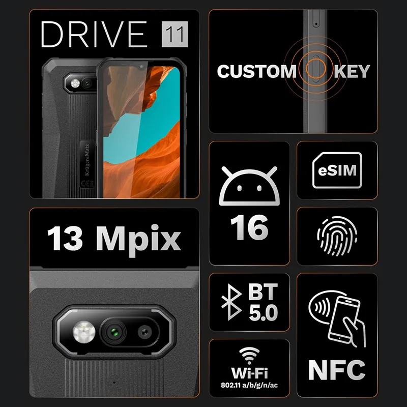Smartphone Drive 11 Android 16 Kruger Matz