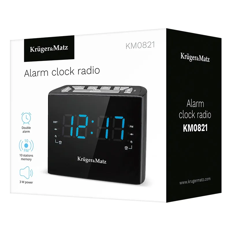 Radio cu Ceas Desteptator Kruger Matz