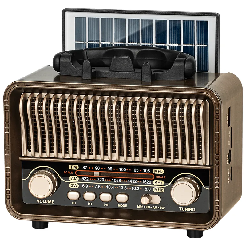 Radio Portabil Analog Incarcare Solara Kruger Matz