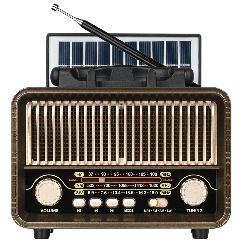 Radio Portabil Analog Incarcare Solara Kruger Matz