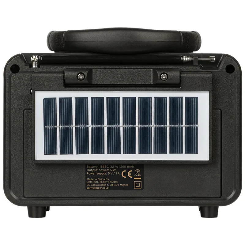 Radio Portabil Analog Incarcare Solara Kruger Matz