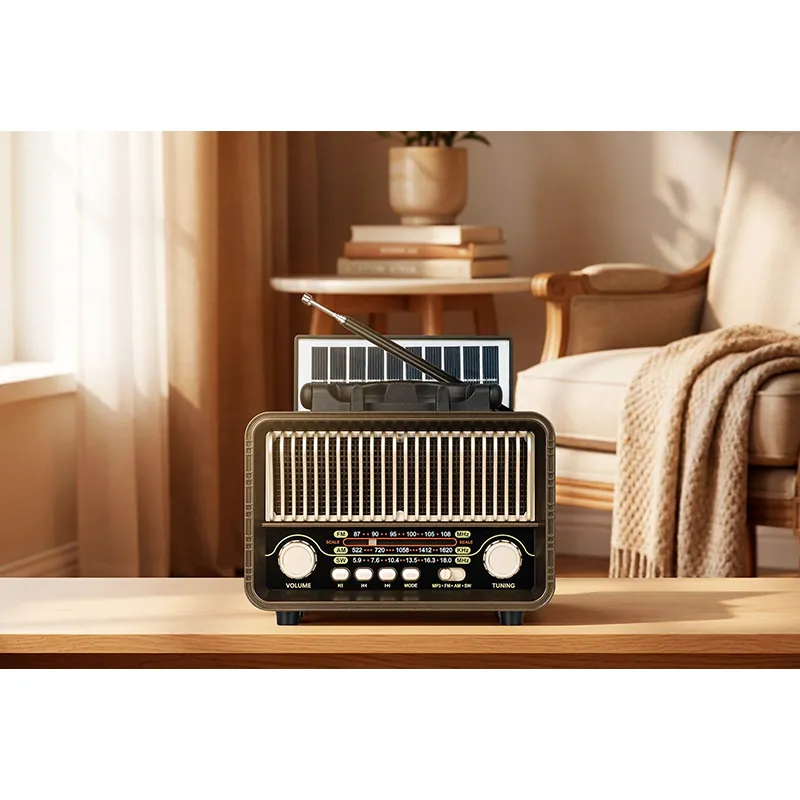 Radio Portabil Analog Incarcare Solara Kruger Matz