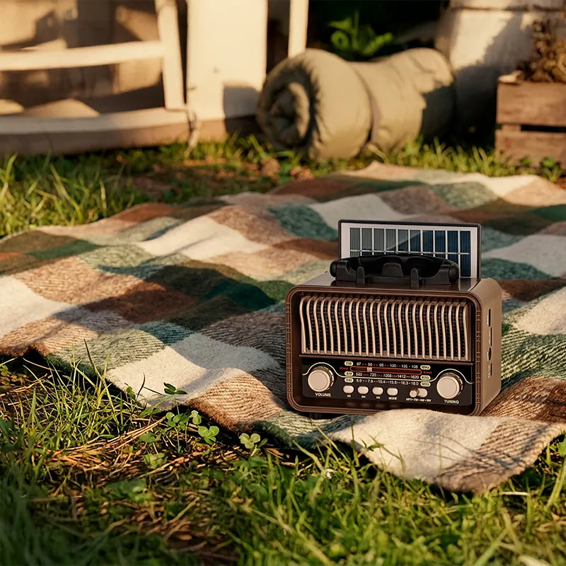 Radio Portabil Analog Incarcare Solara Kruger Matz