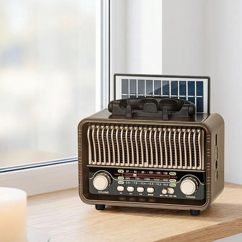 Radio Portabil Analog Incarcare Solara Kruger Matz
