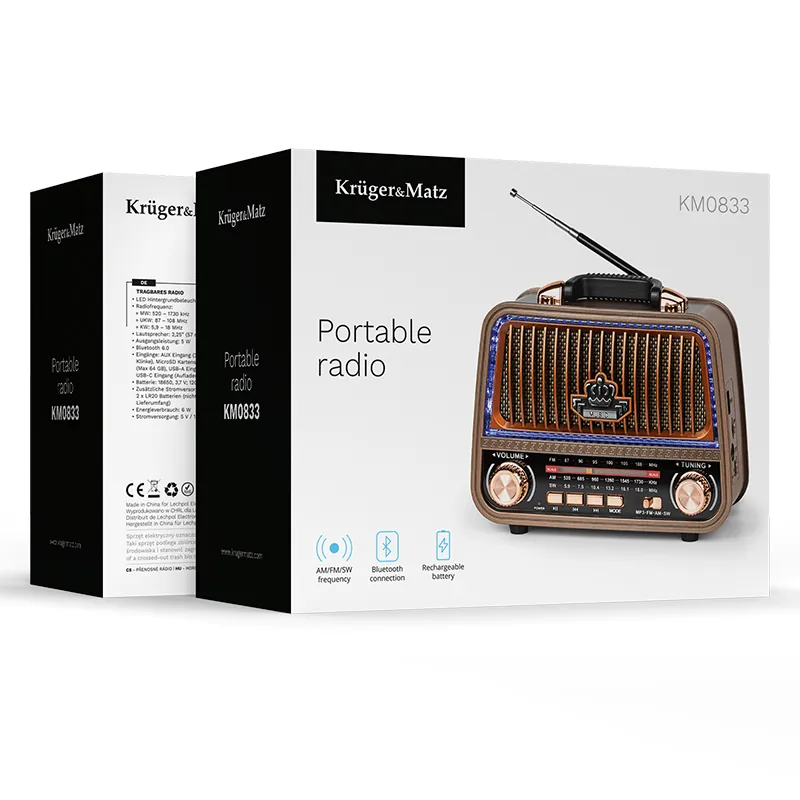 Radio Portabil Analog Kruger Matz