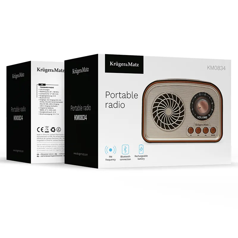 Radio Portabil Analog Kruger Matz