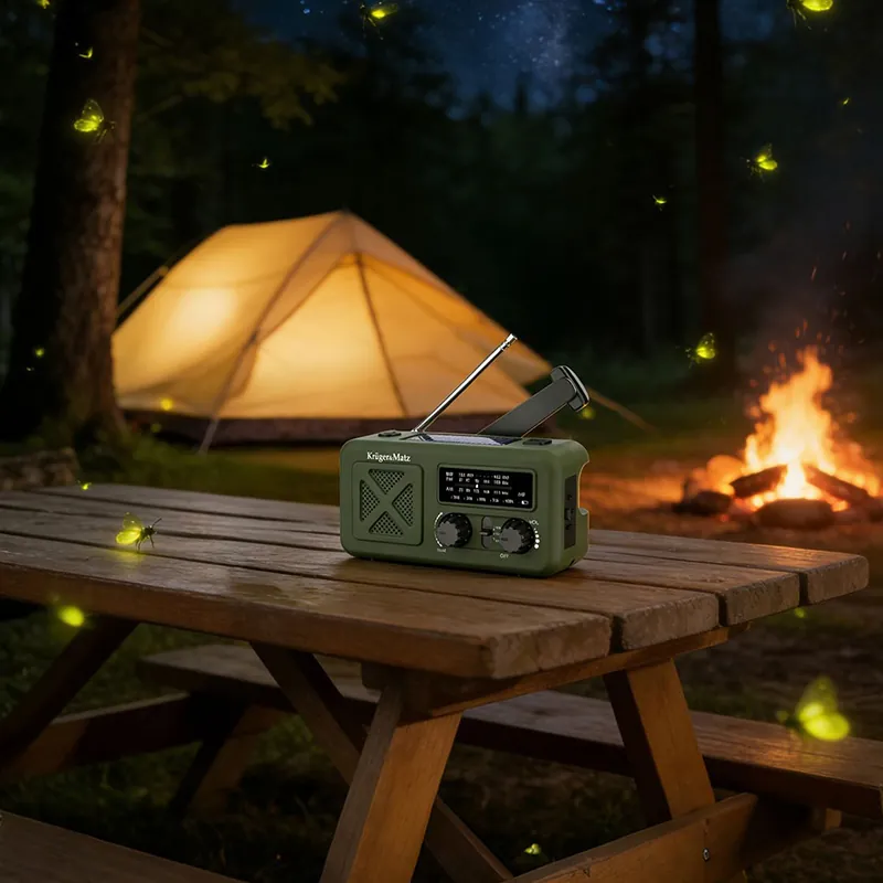 Radio Multifunctional Solar 2000MAH Kruger MA