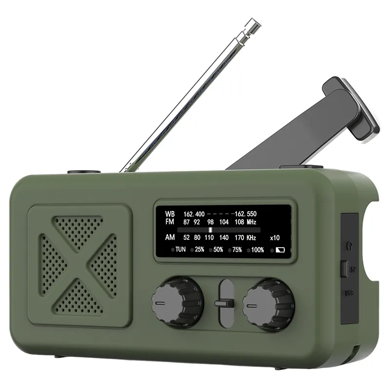 Radio Multifunctional Solar 2000MAH Kruger MA