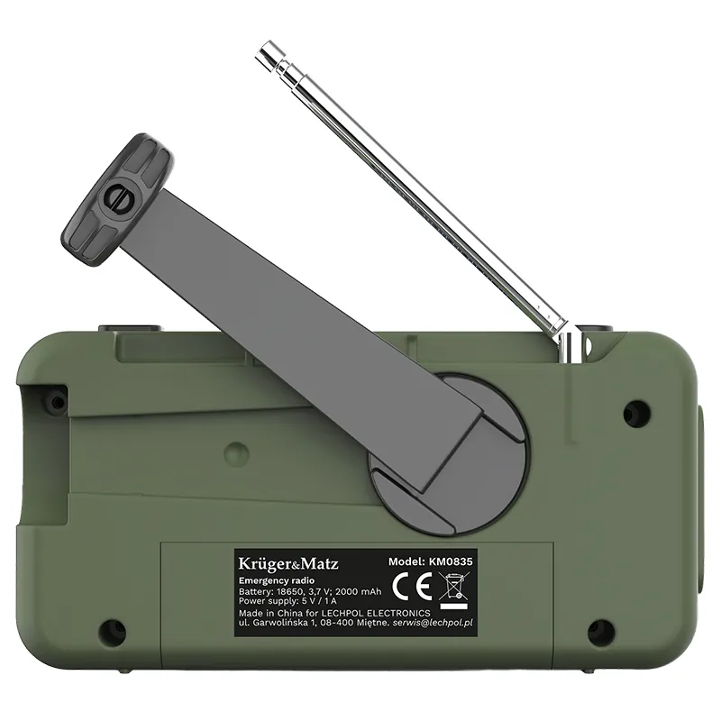 Radio Multifunctional Solar 2000MAH Kruger MA
