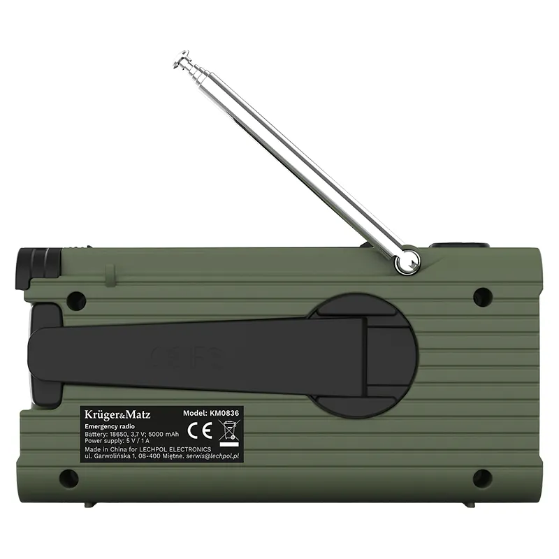 Radio Multifunctional Solar 5000MAH Kruger MA