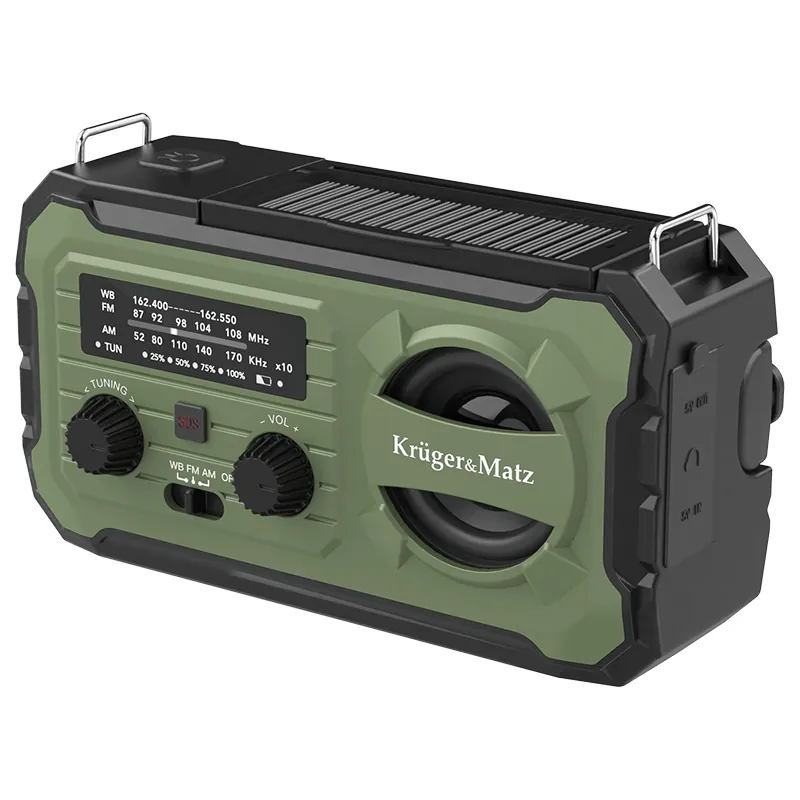 Radio Multifunctional Solar 10000MAH Kruger MA