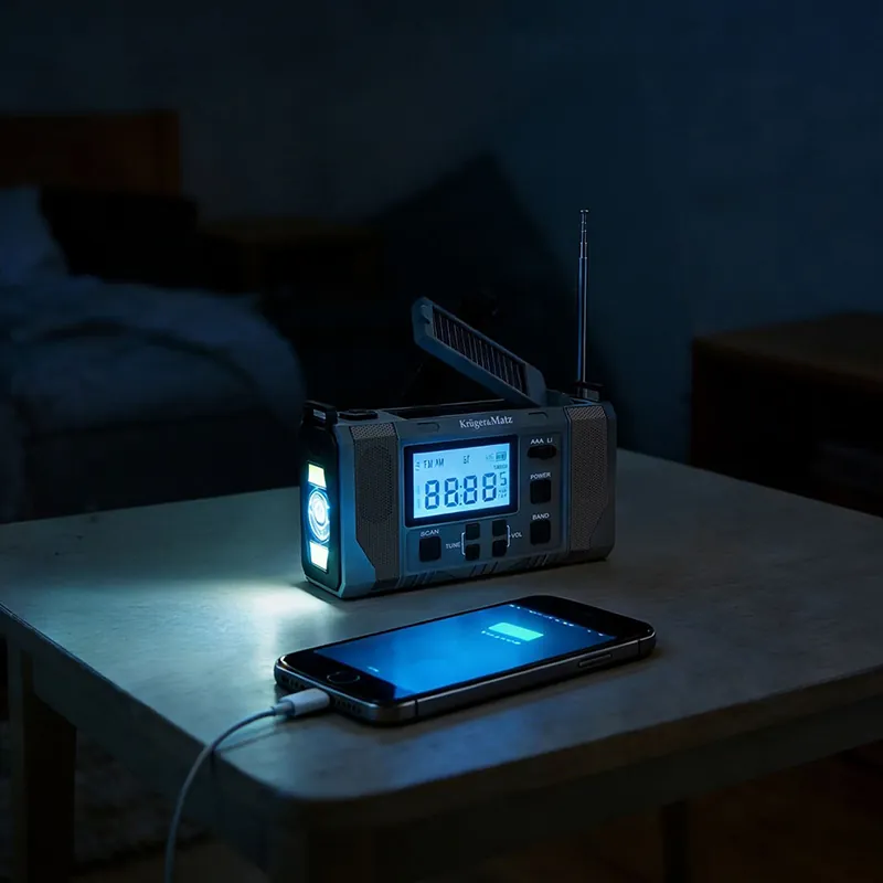 Radio Multifunctional Solar 10000MAH Kruger MA