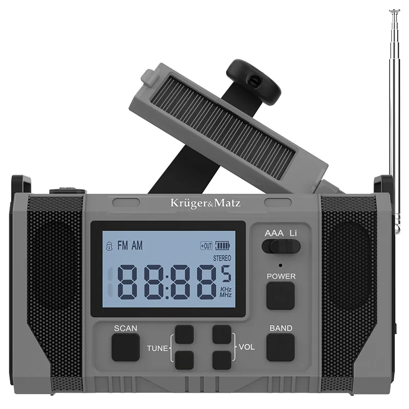 Radio Multifunctional Solar 10000MAH Kruger MA