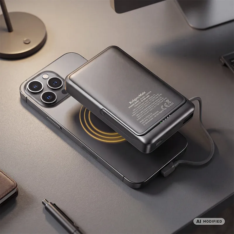 Power Bank 10000 MAH Li-Pol Qc Pd Certified Ccc Asia KM
