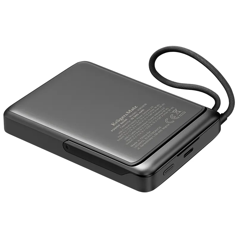Power Bank 10000 MAH Li-Pol Qc Pd Certified Ccc Asia KM