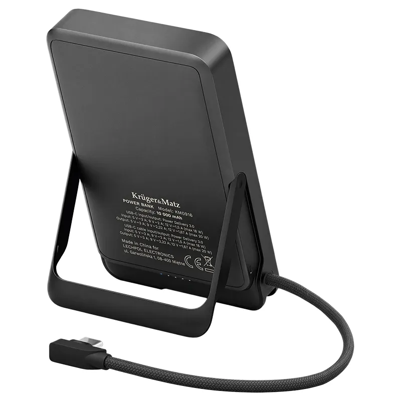 Power Bank 10000 MAH Li-Pol Qc Pd Certified Ccc Asia KM