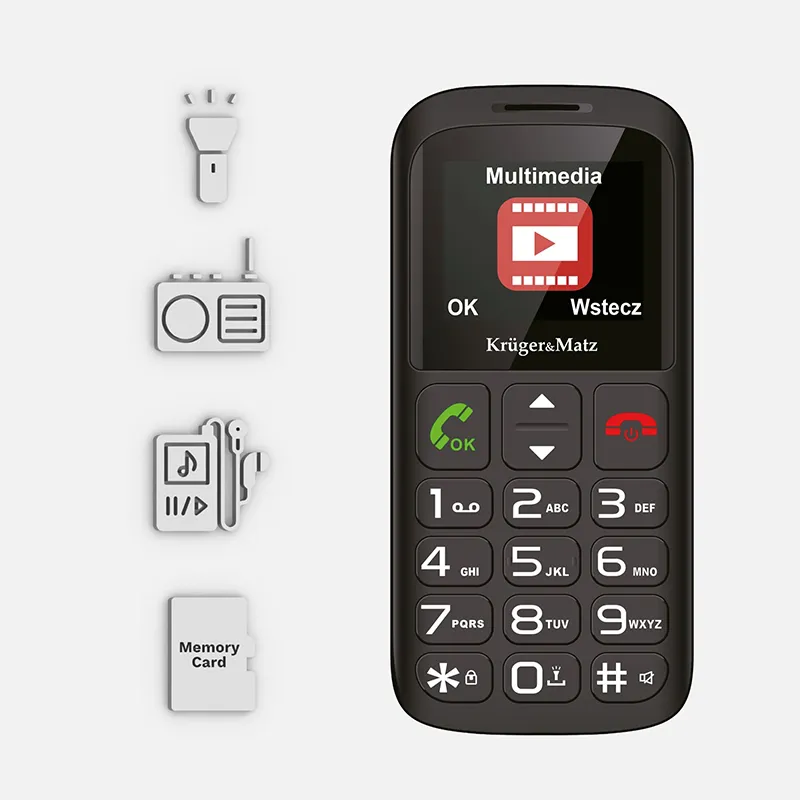 Telefon Gsm Seniori Buton Sos Kruger Matz