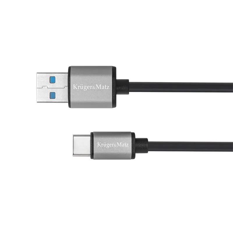 Cablu USB 3.0 - USB Tip C 5 Gbps 1M Kruger Matz