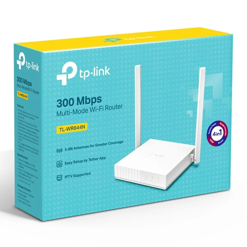 Router Wireless 4IN1 Tl-WR844N 300MBPS TP-Lin