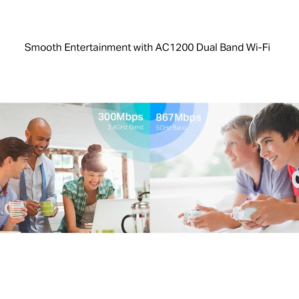 Router Wireless Gigabit AC1200 Archer C6 TP-Link