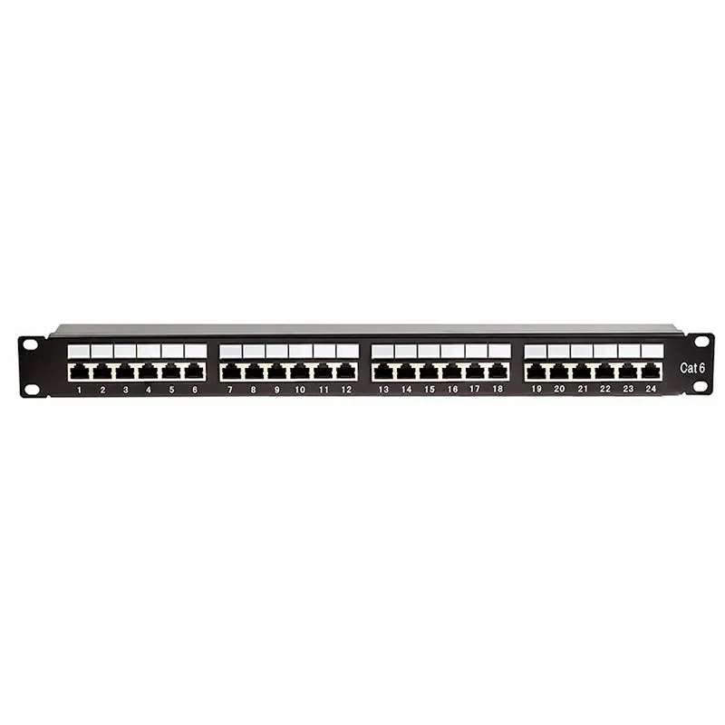 Patch Panel 24 Porturi UTP Cat 5E Krone+110 Emtex