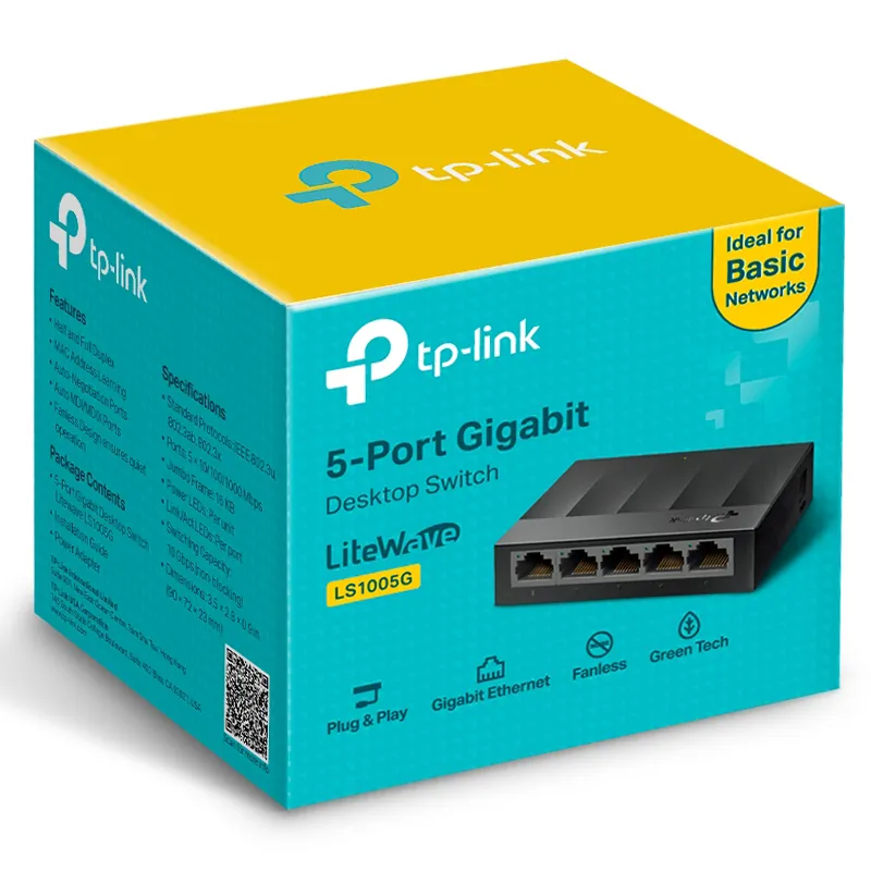 Switch 5 Porturi Gigabit LS1005G TP-Link