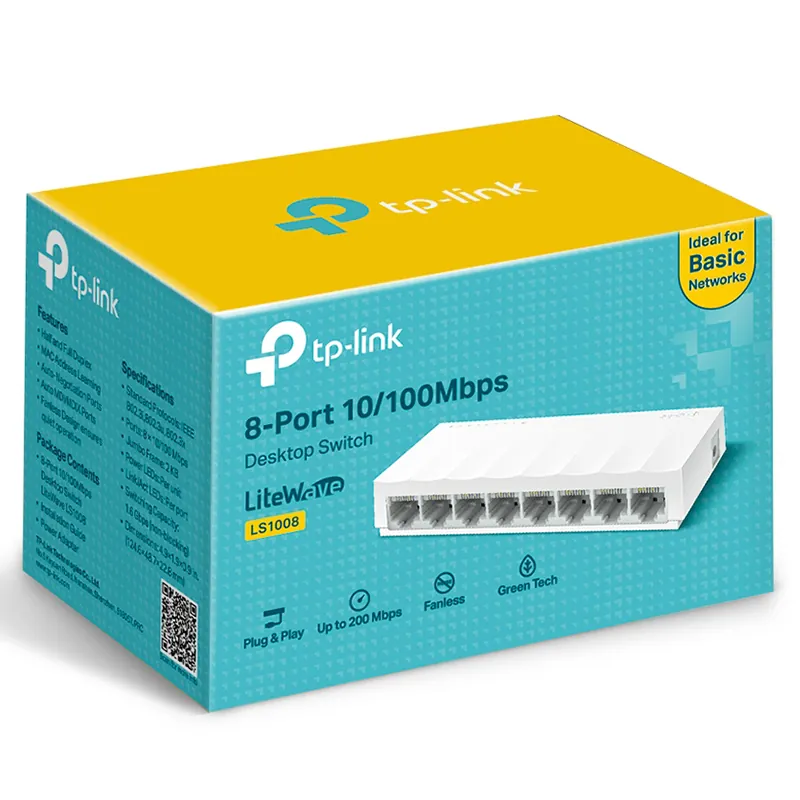 Switch 8 Porturi 10/100 Mbps LS1008 TP-Link