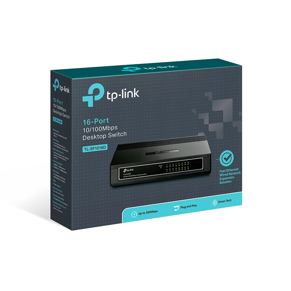 Switch 16 Porturi TP-Link Tl-SF1016D 10/100MBS TP-Link