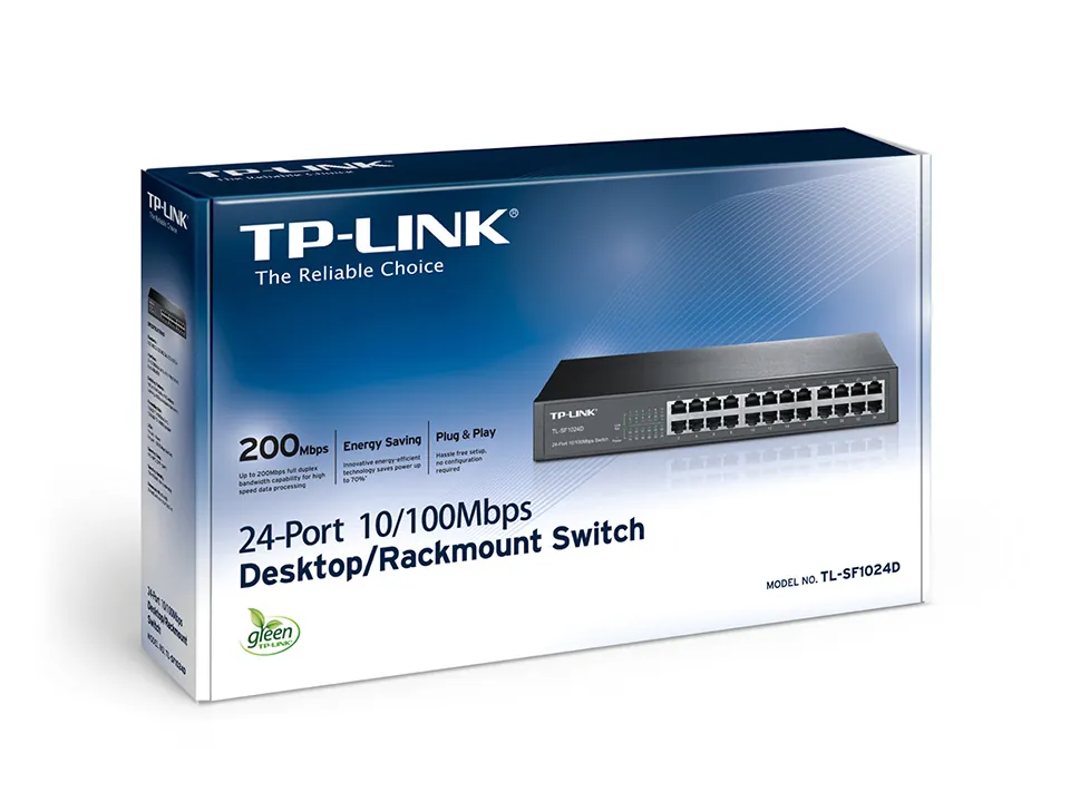 Switch 24 Porturi TP-Link Tl-SF1024D 10/100MBS TP-Link