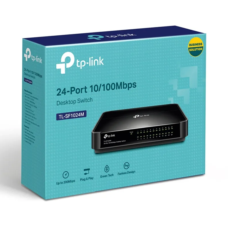 Switch 24 Porturi TP-Link Tl-SF1024D 10/100MBS TP-Link