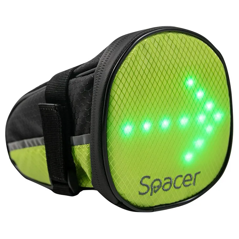 Geanta Bicicleta cu Semnalizare LED Spacer