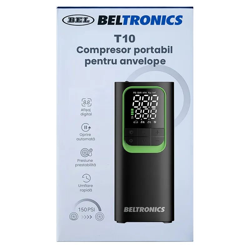 Compresor Portabil 8000MAH T10 Beltronics