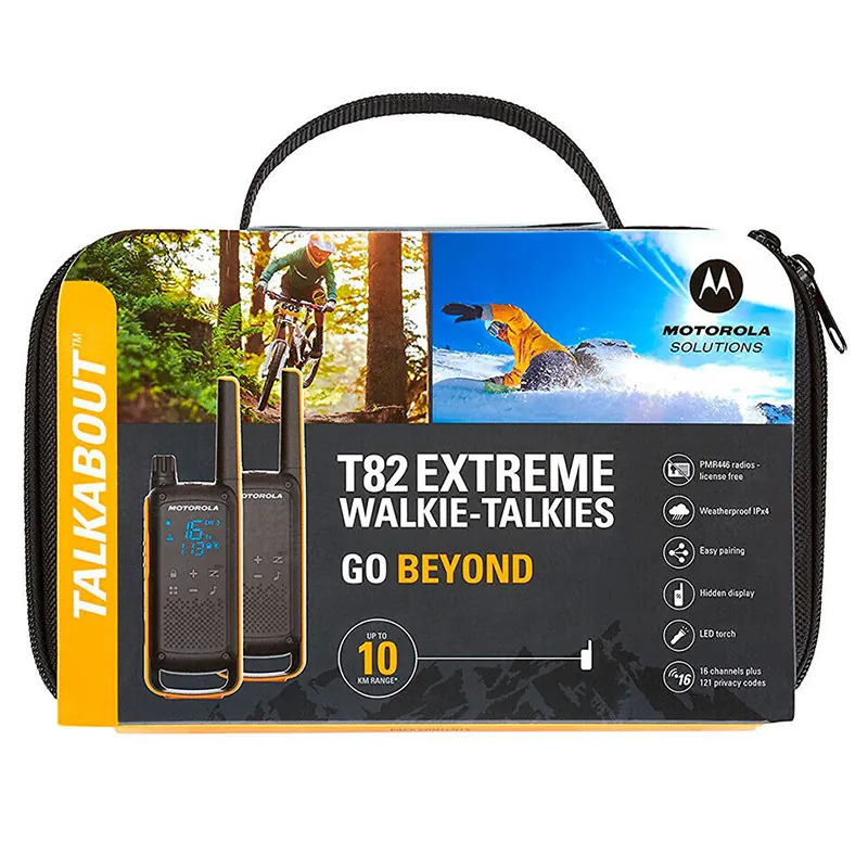 Statie Radio Pmr T82 Extreme Set 2 Buc Motorola