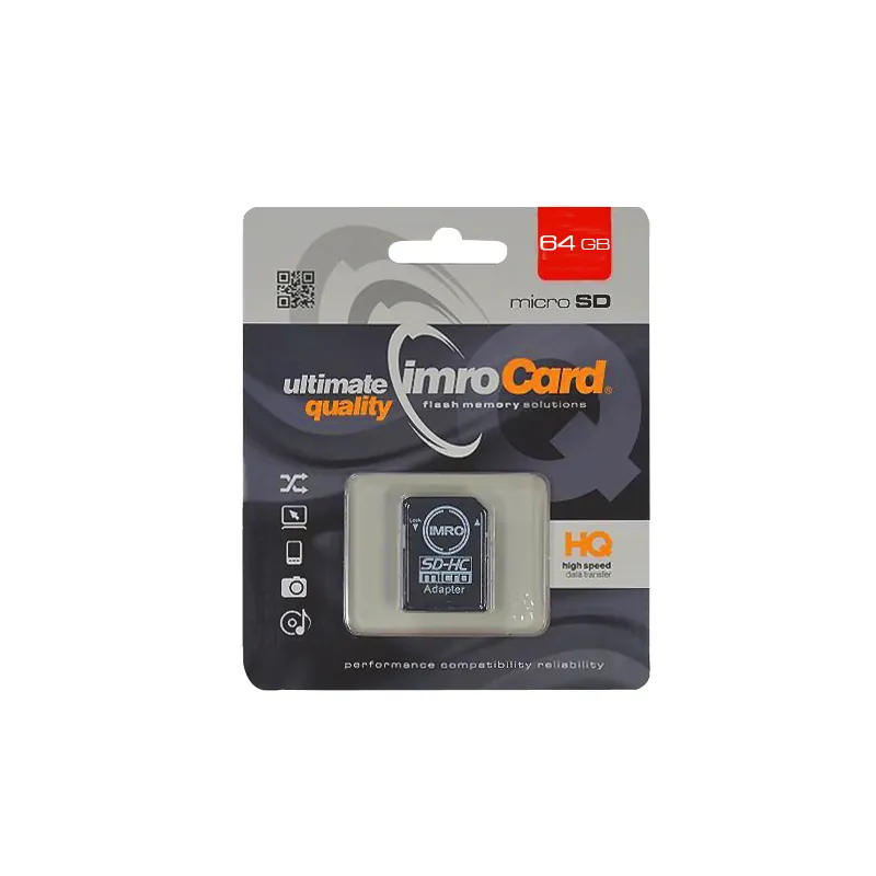 Micro SD 64GB CL 10 UHS-1 + Adaptor SD