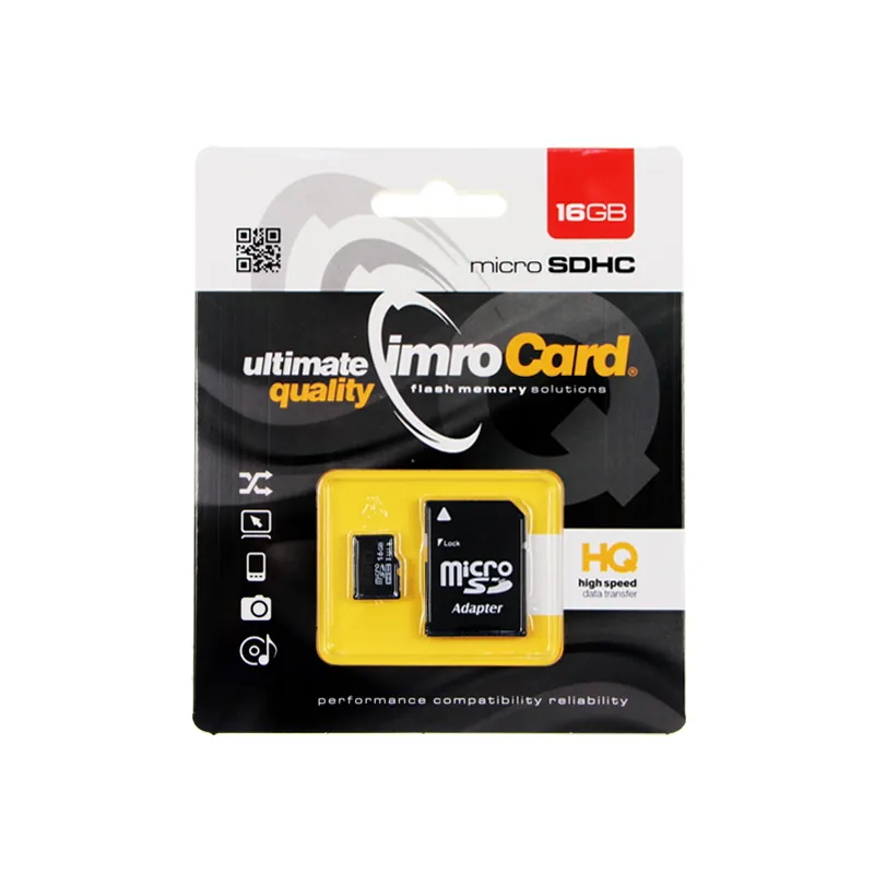 Micro SD 16GB CL 10 UHS-1 + Adaptor SD