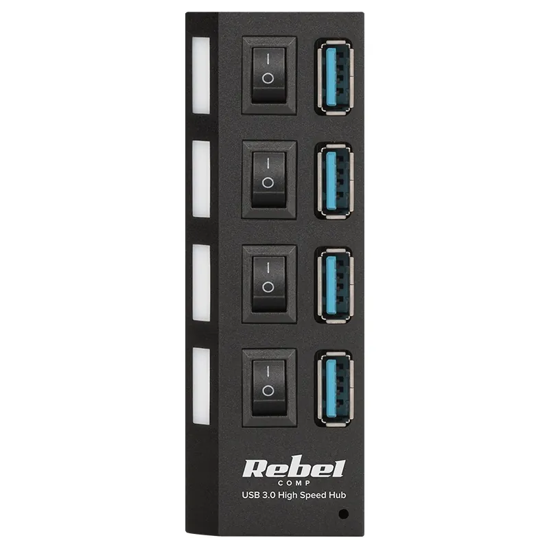 Hub USB 3.0 4 Porturi Rebel