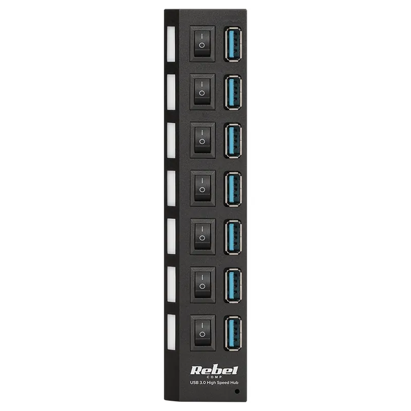 Hub USB 3.0 7 Porturi Rebel