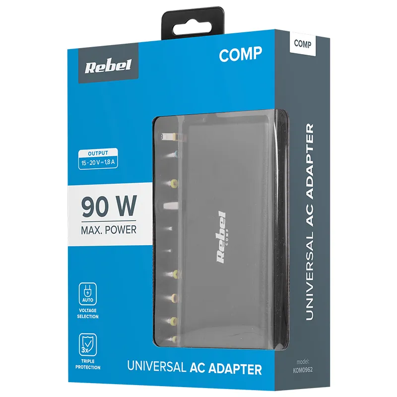 Alimentator Universal 15-20V 90W PD Rebel