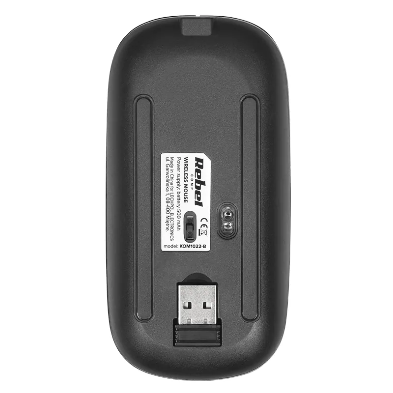 Mouse Wireless 1600 DPI WM210 Rebel