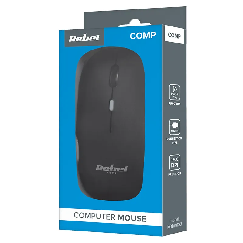 Mouse cu Fir 1200 DPI WDM210 Rebel