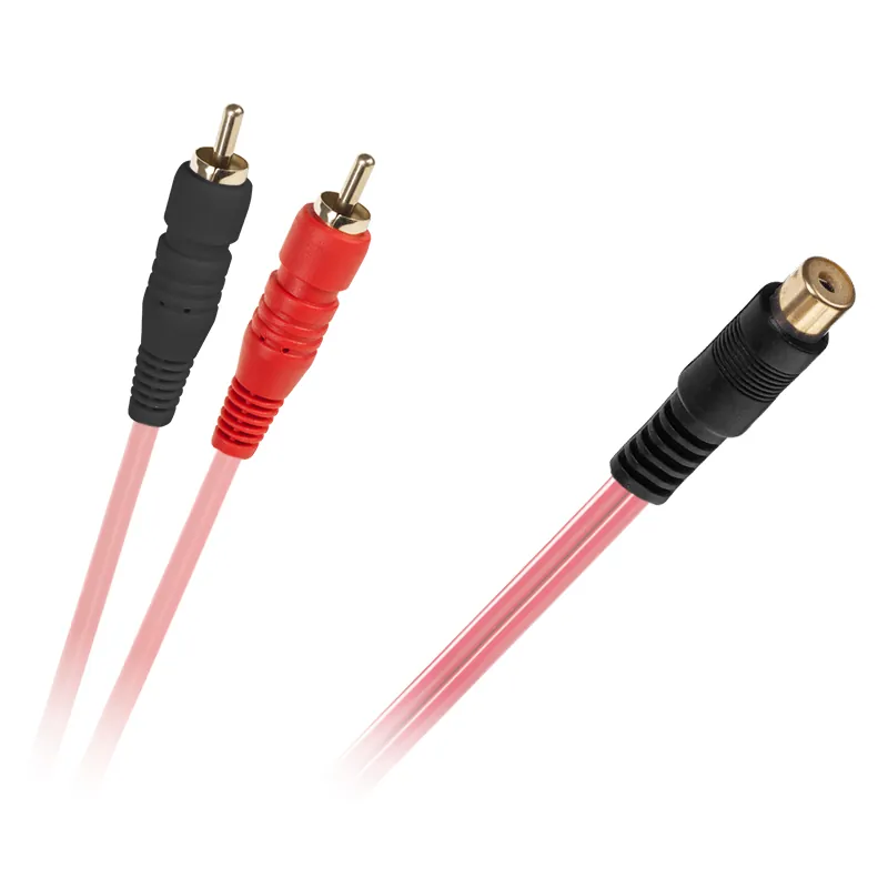 Cablu Y RCA Mama - 2XRCA Tata 0.2M