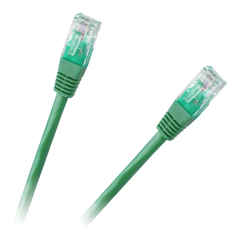 Patchcord UTP Cat 6E CCA Verde 1.5M