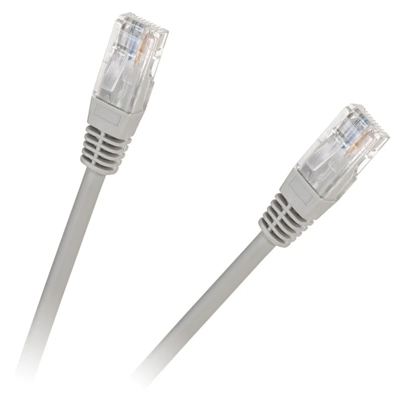 Patchcord UTP CCA 0,5 m, 8 fire, mufa tata-mufa tata