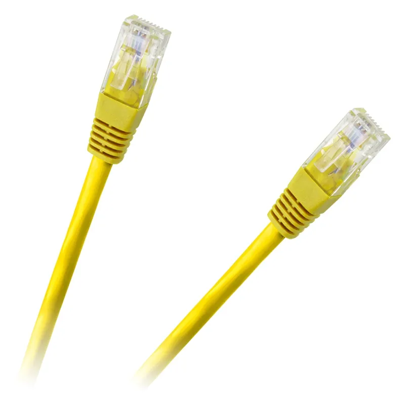 Patchcord UTP CCA Galben 0.5M